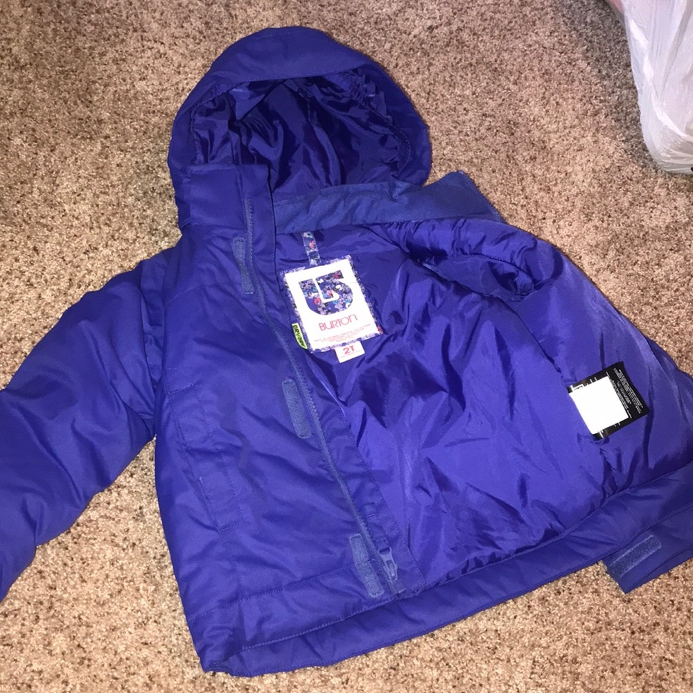Toddler girls Burton snow jacket